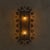 A rare Italian wall sconce from the 1970s, attributed to Longobard. Rising to 29 inches in height, the form is vertical...