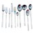165-Piece Obelisk Stainless Steel Flatware Set by Erik Herløw for Copenhagen Cutlery For Sale
