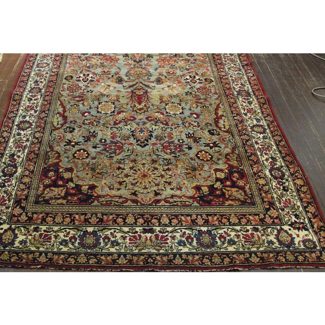 Fine Antique Persian Isfahan Rug, Circa 1880 — 4'4" × 6'11" For Sale - Image 10 of 10