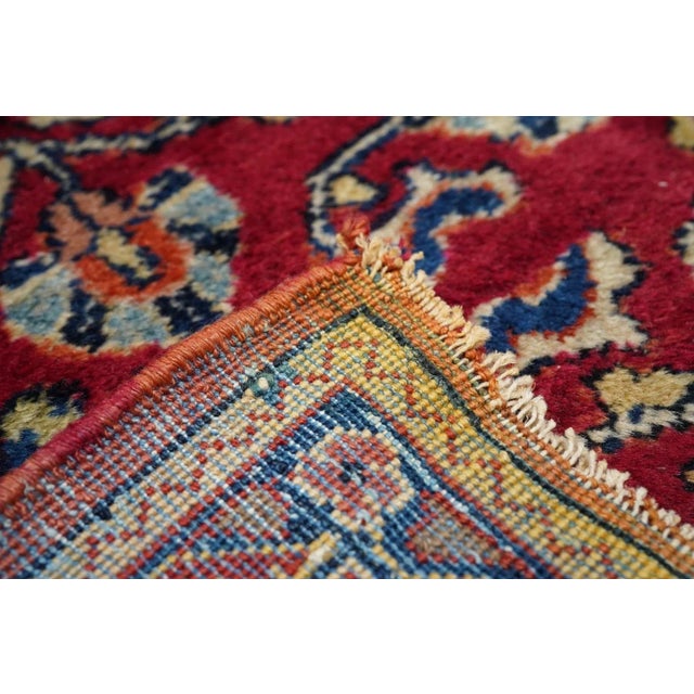 Antique Sarouk Rug 9'1'' x 12'0'' For Sale - Image 12 of 12