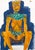 Fashion Matriarch Fran Bull, c. 1989 Fashion Matriarch by Fran Bull presents a commanding female figure adorned with...