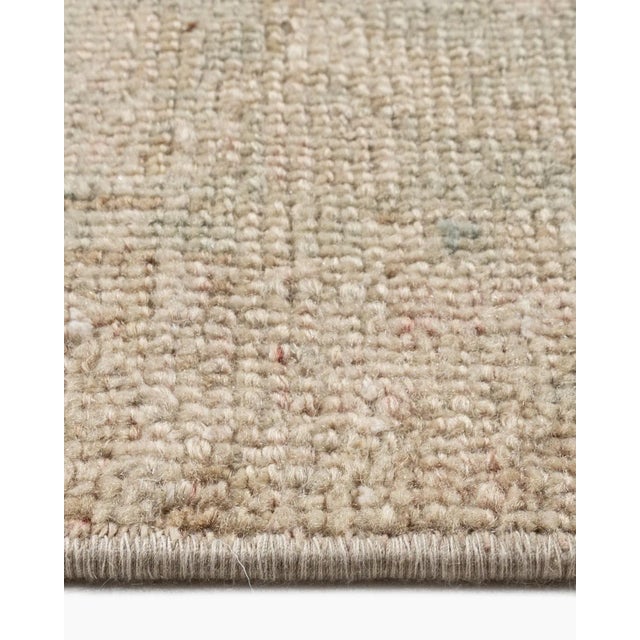 1940s Vintage Beige Turkish Kula Area Rug 5'8 X 9'9 For Sale - Image 5 of 11