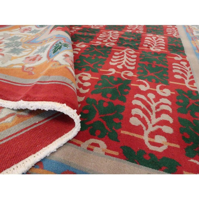 Galerie Shabab Collection Mid-20th Century Chinese Art Deco 9' X 12' Room Size Rug For Sale - Image 10 of 10