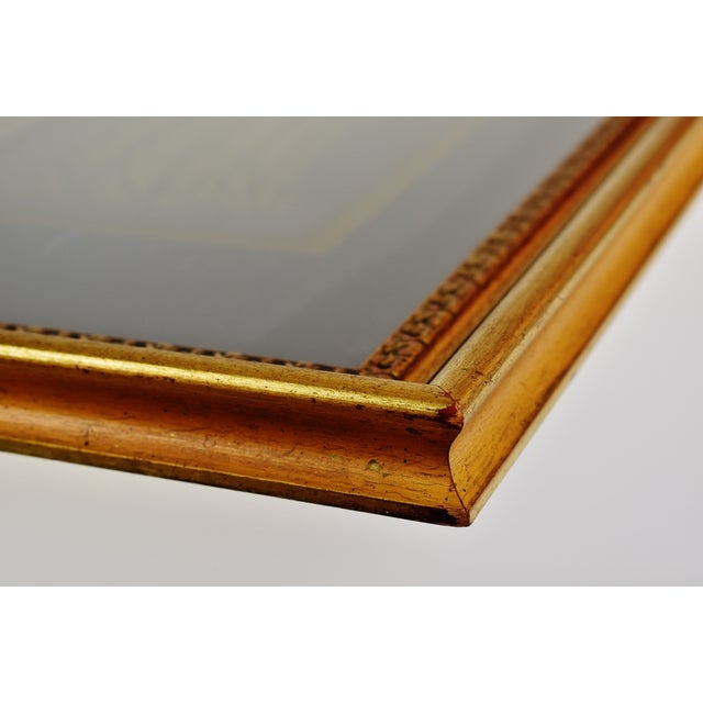 Vintage Framed Brass Rubbings Chairish