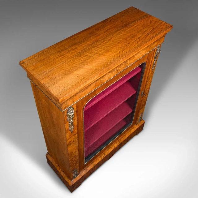 Wood 1820's Antique Pier Cabinet For Sale - Image 7 of 12
