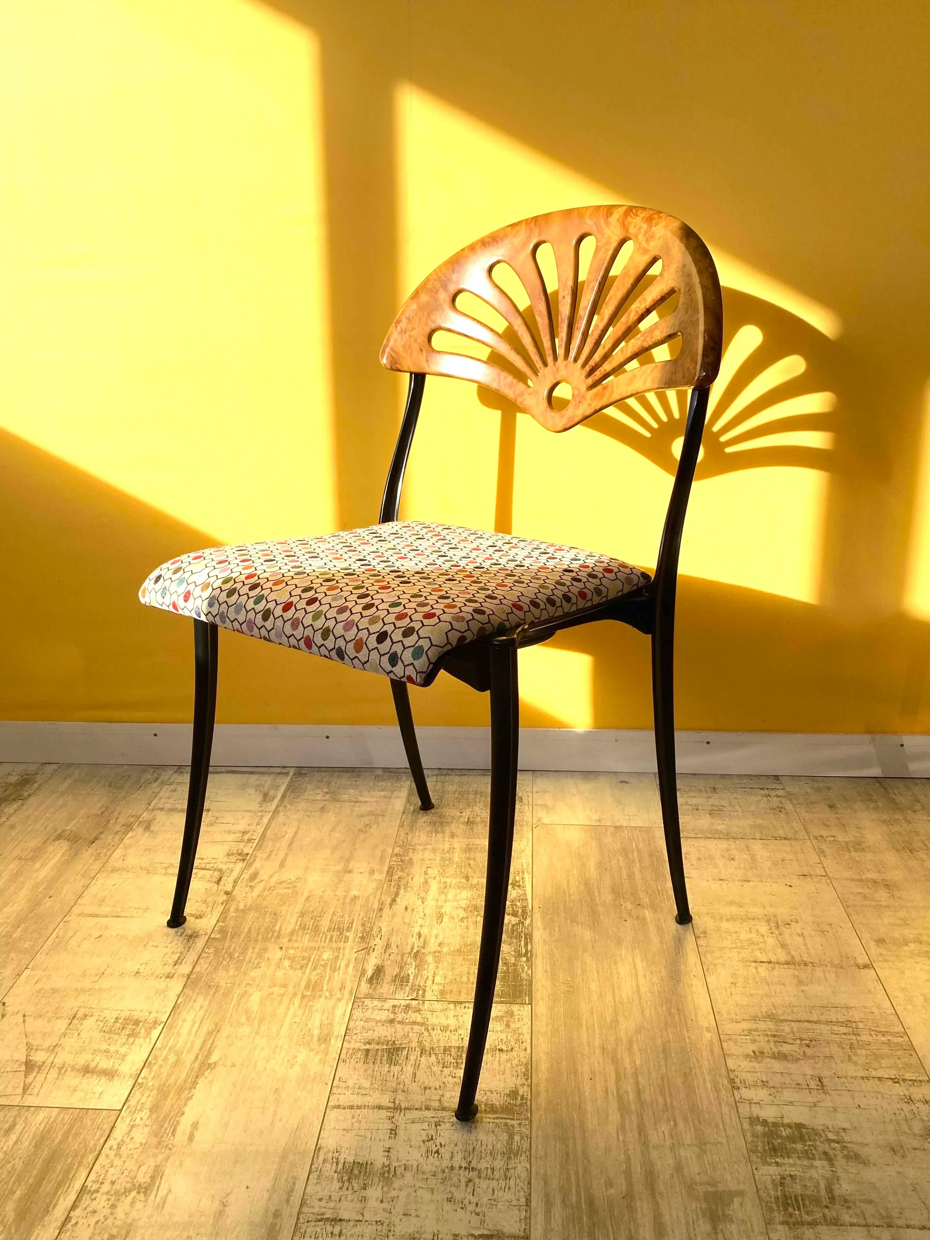 CORO Design Luigi Origlia ダイニングチェア イタリア製 Coro Chairs by Luigi Origlia for Origlia, Set of 3 | Chairish