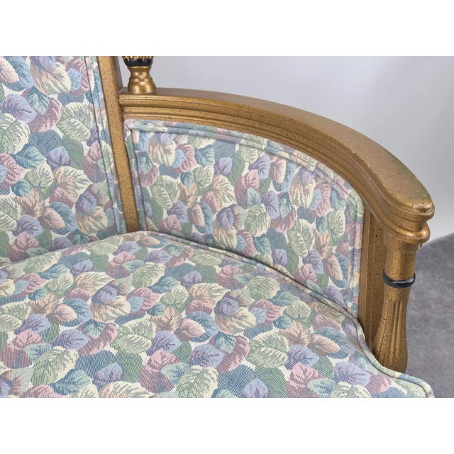 19th Century French Louis XVI Style Wingback Chair For Sale In New York - Image 6 of 11