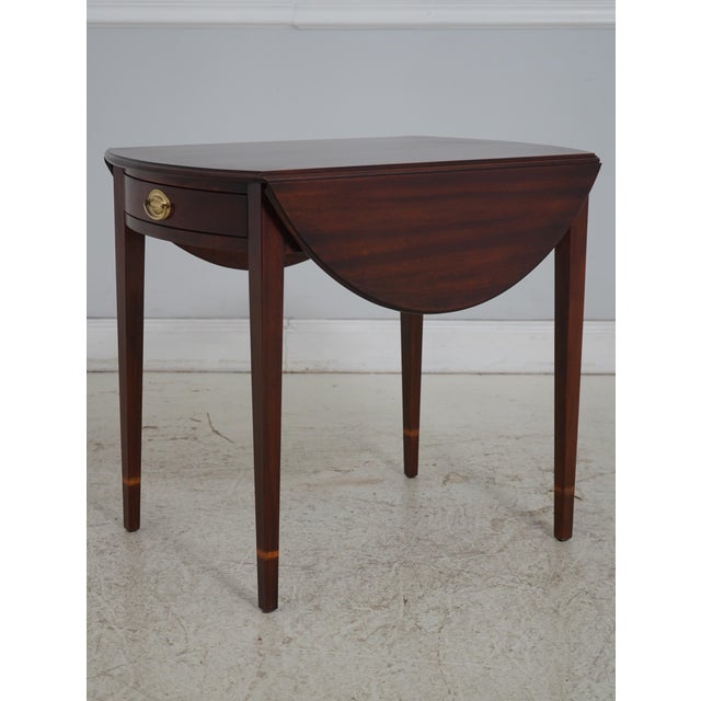 Age: C.1999 Details: Model 5437 Mahogany Dovetailed Drawer Construction High Quality Construction Nice Inlay Work...