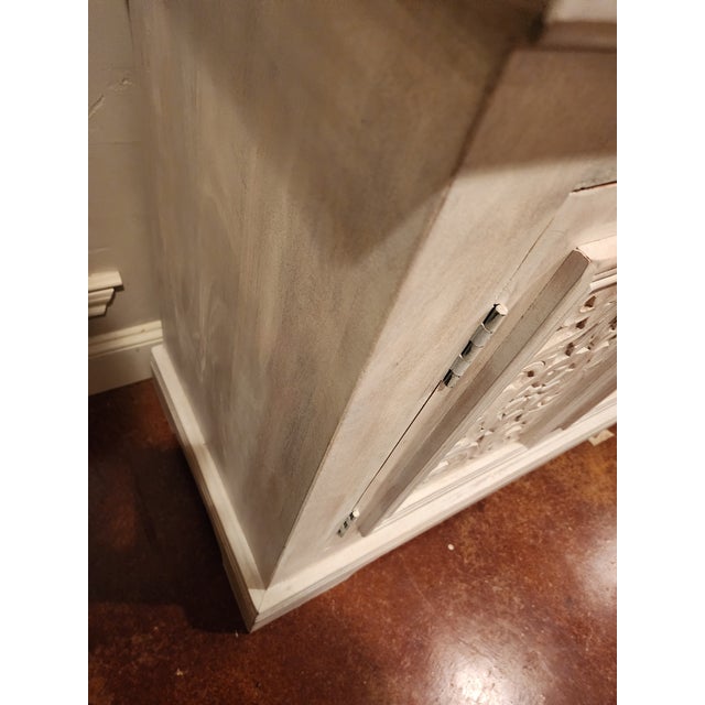 White Big White Credenza For Sale - Image 8 of 11