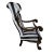 Wood 1860s Rococo Revival Wingback Chair For Sale - Image 7 of 9