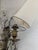 Crystal Wall Sconces with White Shades, Set of 2 For Sale - Image 11 of 12