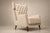 Brazilian Modern Armchair in Hardwood & Warm Oatmeal Bouclé by Giuseppe Scapinelli, 1950s For Sale - Image 15 of 18