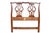 Brown Chippendale Style Twin Headboards by Drexel - A Pair For Sale - Image 8 of 10