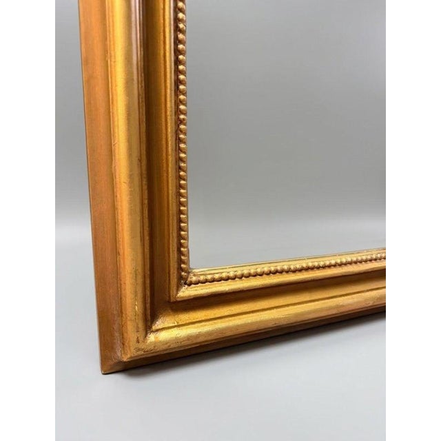 French Arched Giltwood Mirror For Sale - Image 3 of 4