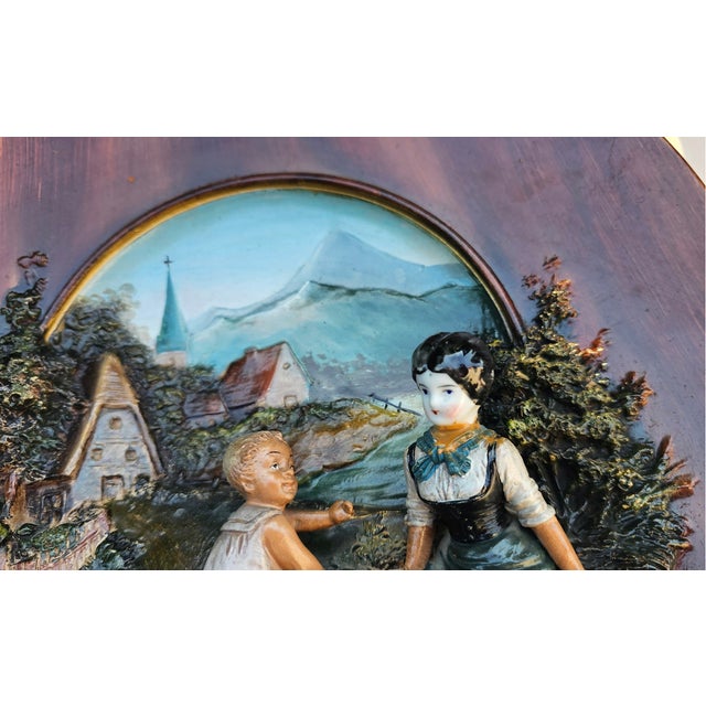 DEP, Bas-Relief Plaque, 1920s, Terracotta For Sale - Image 6 of 13