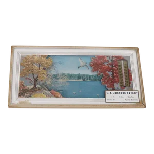 Lt Johnson Agency Nature Landscape Advertising Thermometer Picture