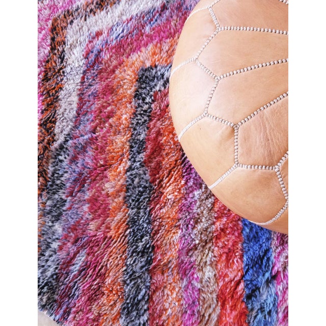 Stylish Pastel Color Accent Rug - 5.7 X 3.8 Ft For Sale - Image 4 of 8