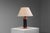 Teak Table Lamp with Black Leather Wrapping, 1960s For Sale - Image 12 of 12