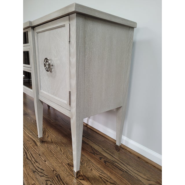 Bernhardt Traditional Sideboard Buffet - Antique Gray For Sale - Image 16 of 18