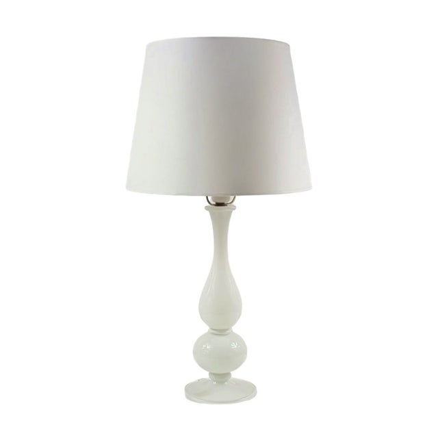 Large Mid-Century Murano Glass Table Lamp from Barovier & Toso, Italy, 1960s For Sale - Image 13 of 13