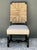 Vintage Ralph Lauren Rush Seat Chair For Sale - Image 11 of 12