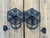 Chinese Vintage Iron Hardware Door Gate Wall Tall Panel For Sale - Image 11 of 12