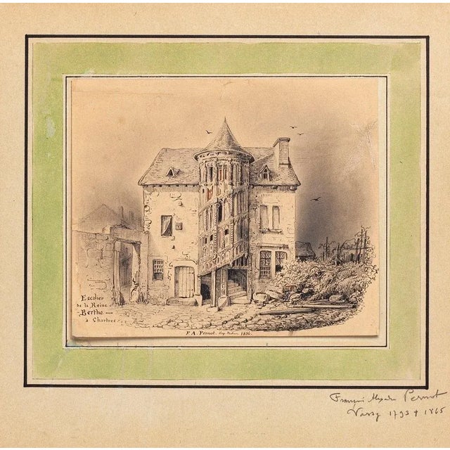 The Queen's Staircase is an original modern artwork realized in 1836 by the French artist François Alexandre Pernot...