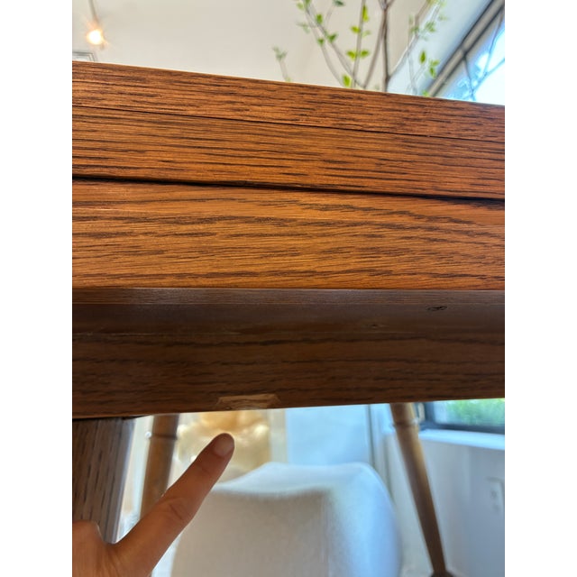 Vintage Solid Oak Table For Sale - Image 18 of 18