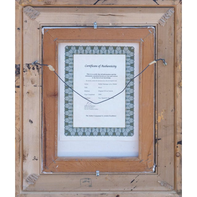 Roses, Rafael Maniago, Painting For Sale - Image 4 of 5