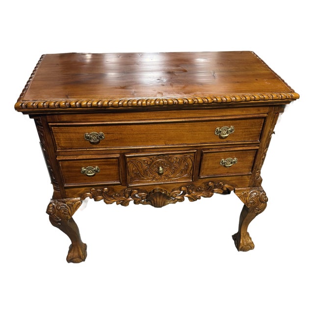 Mid 20th Century Chippendale Lowboy For Sale