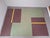 This vintage geometric rug was produced in Czechoslovakia during the 1960s. It features a bold Mid-Century Modern design...