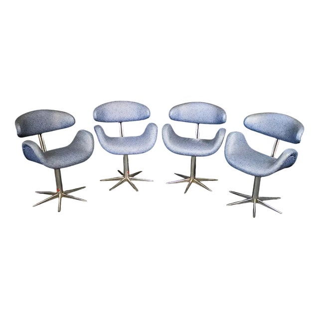 Vintage Hairdressing Chairs, Set of 4 For Sale