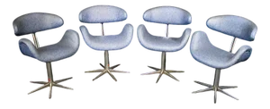 Vintage Hairdressing Chairs, Set of 4