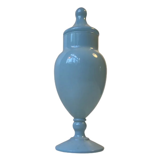 Murano Glass Urn or Lidded Vase by Cenedese Vetri, 1960s For Sale