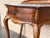 French Pair of Nightstand Tables With Crest & Carved Drawer and Cabriole Legs For Sale - Image 9 of 10
