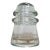 Vintage Hemingray 16 Clear Glass Insulator For Sale