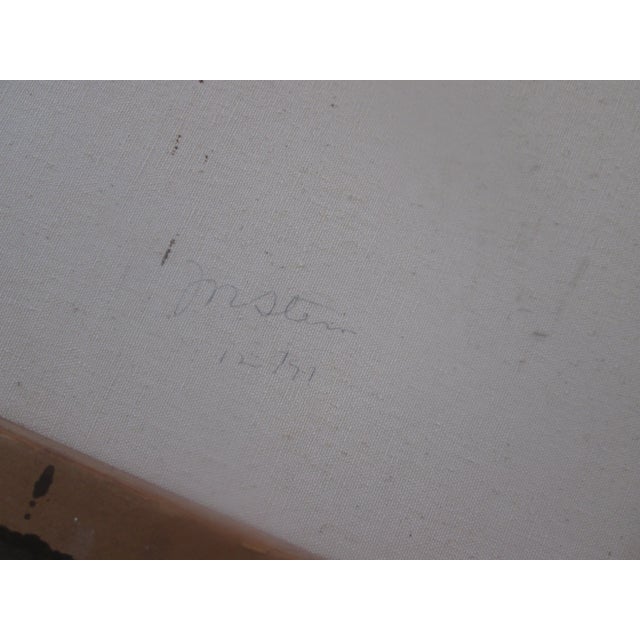 Mid-Century Modern Painting For Sale In San Diego - Image 6 of 7