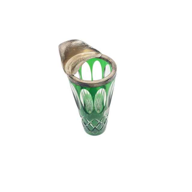Art Deco Crystal Cocktail Shaker by Wolfgang Wolf, Germany, 1950s For Sale - Image 4 of 9