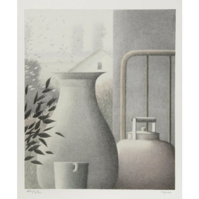 Kipniss "Interior With Cup and Kettle" Lithograph For Sale