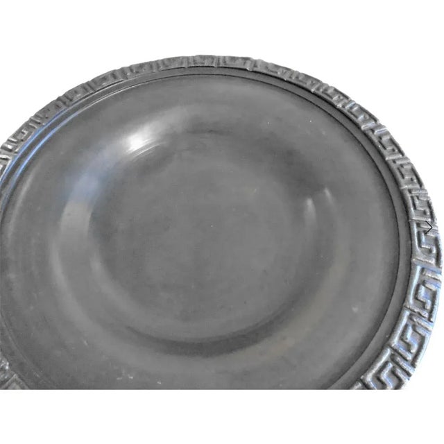 1960s Vintage 1950’s Bronze and Marble Ornamental Pedestal Centerpiece For Sale - Image 5 of 5