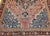 Vintage Farahan Sarouk Rug, Hand-Knotted Wool, Floral Pattern, Rust Red & Blue, 5x7 For Sale - Image 12 of 17