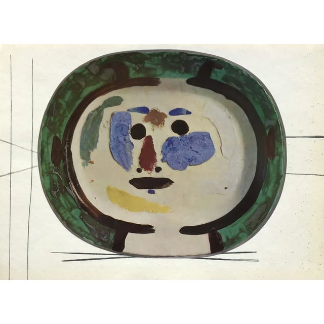 Artist: Pablo Picasso Country: Spain Title: Ceramics by Picasso 9 Medium: Offset Lithograph Marks: Not signed, not...