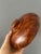 Chestnut 1960s Lidded Burl Wood Box For Sale - Image 8 of 11