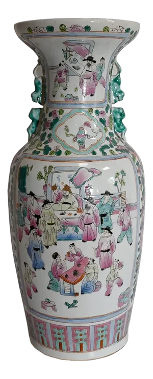 Vintage Chinese Porcelain Vase, 1950s