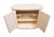 Century Furniture Coastal Contemporary Style 46" White Oval Console / Server Buffet W. White Granite Top For Sale In Kansas City - Image 6 of 11