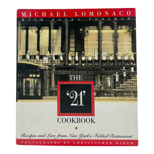 The 21 Club Nyc Restaurant Cookbook 1995 by Michael Lomonaco For Sale