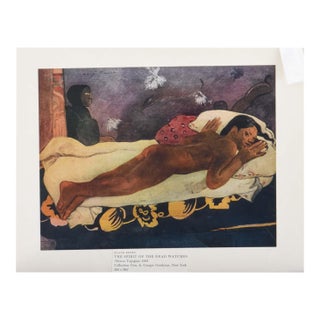 Spirit of the Dead Watching (Manao Tupapau) Reproduction For Sale