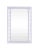 Contemporary Fleur Home Audubon Spruce Rectangle Mirror in Spring Iris, 30x40 For Sale - Image 3 of 3