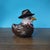 Patriotic Eagle Figurine – 3.9" Resin Bald Eagle Bust With Cowboy Hat & Leather Jacket For Sale - Image 4 of 6
