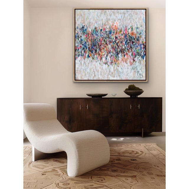 Framed Original Abstract Painting Titled Hot Spot For Sale - Image 10 of 12